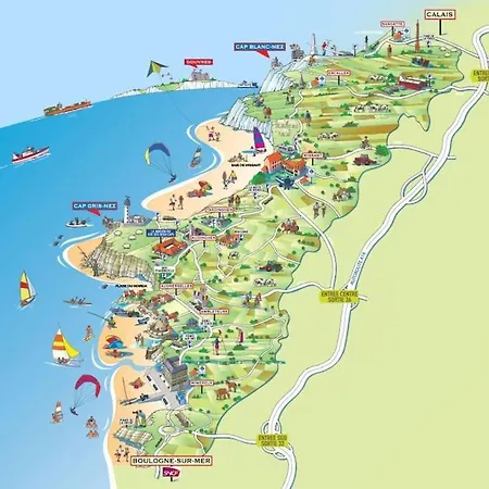 Lejlighed Le Metz Calais-nord - Balcon -plage -commerces *