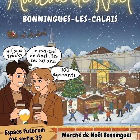 Le Metz Calais-nord - Balcon -plage -commerces Lejlighed *