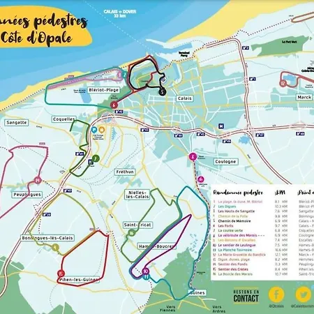 Le Metz Calais-nord - Balcon -plage -commerces * Calais