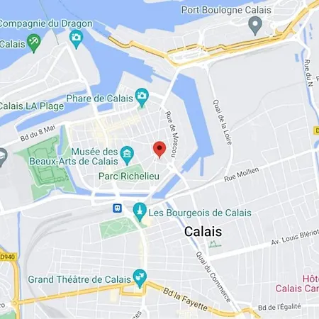 Le Metz Calais-nord - Balcon -plage -commerces