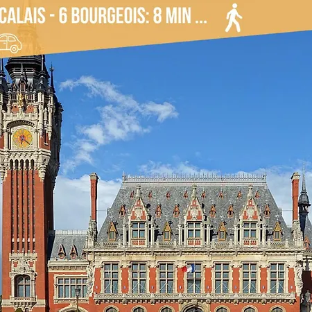 Le Metz Calais-nord - Balcon -plage -commerces Apartament Calais