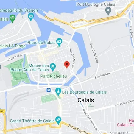 Le Metz Calais-nord - Balcon -plage -commerces Calais