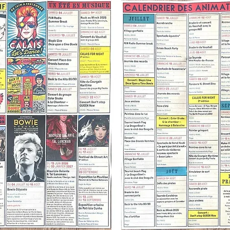 Le Metz Calais-nord - Balcon -plage -commerces Lägenhet *